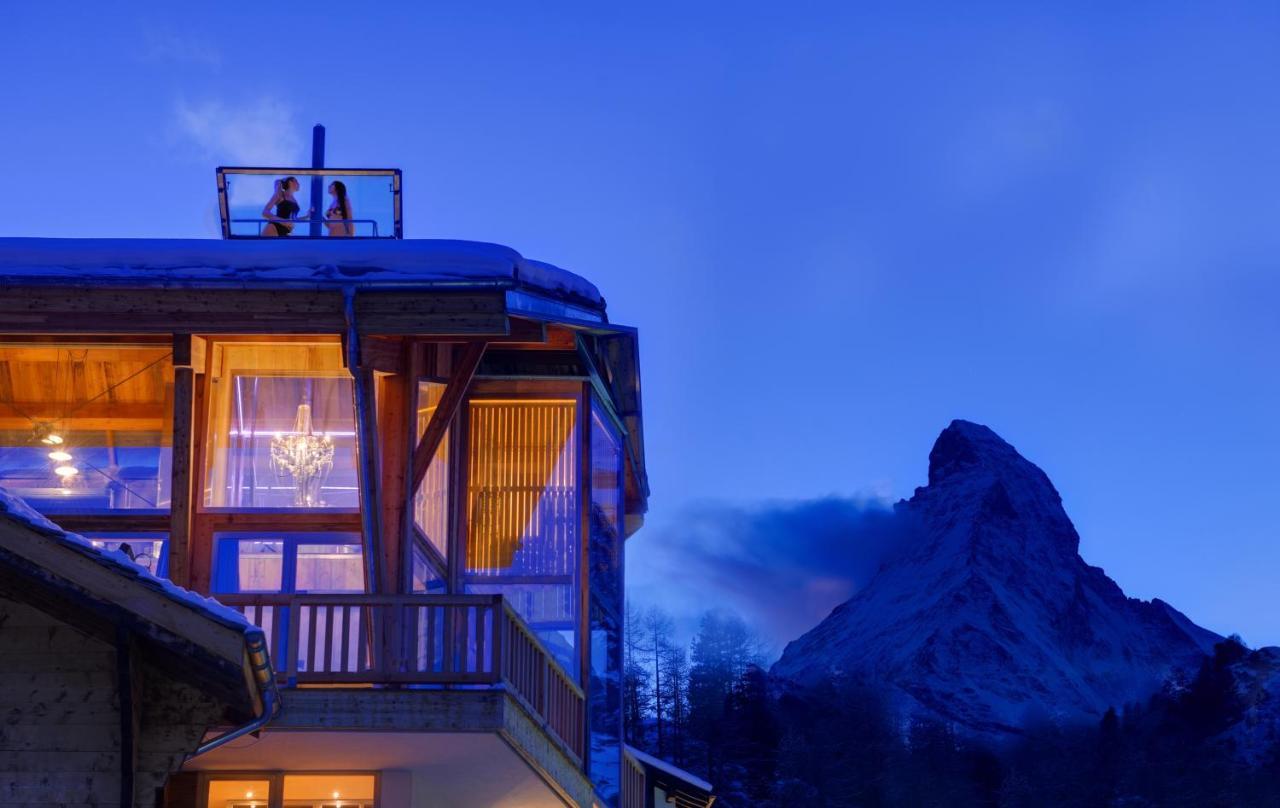 Backstage Hotel Chalet Rooms Zermatt Kültér fotó